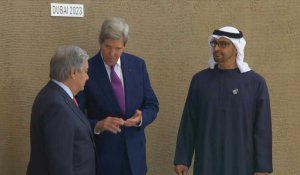 John Kerry, émissaire américain pour le climat, arrive à la COP28