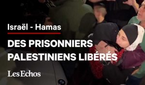 Israël-Hamas : Les prisonniers palestiniens libérés ont retrouvé leurs proches