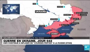 L'Ukraine continue à infliger de "lourdes pertes" à la Russie, selon le chef de l'Otan