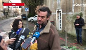 Julien Le Guet s’exprime avant la reprise du procès des anti-bassines à Niort