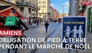 Amiens : les cyclistes ont obligation de mettre pied à terre pendant le marché de Noël
