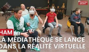 La médiathèque de Ham se lance dans la réalité virtuelle