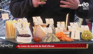 Sur le marché, les bons fromages arrageois !