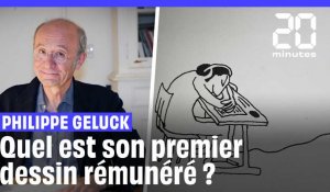 Philippe Geluck, le créateur du « Chat » refait pour nous son premier dessin de presse !