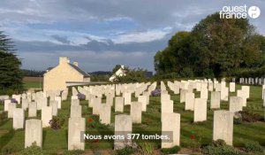 VIDÉO. Le cimetière britannique de Brouay regroupe 377 tombes de soldats 
