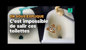 Ces toilettes hydrophobes sont révolutionnaires