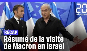 Guerre Hamas – Israël : Ce qu’il faut retenir de la visite de Macron à Jérusalem