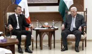 Macron: "L'avenir" des Palestiniens passe par une lutte "sans ambiguïté" contre le terrorisme