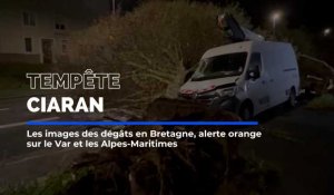 Tempête Ciaran : les images de son passage en Bretagne