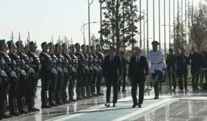 Ouzbékistan: Emmanuel Macron accueilli dans la mythique Samarcande