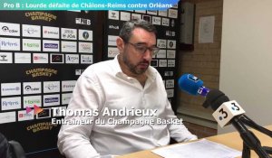 Pro B: Le Champagne Basket perd lourdement contre Orléans