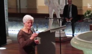 Lili Keller-Rosenberg reçoit la médaille de la ville de Roubaix au musée La Piscine