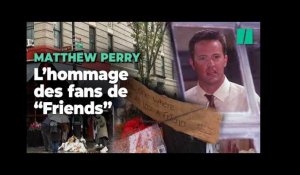 "Celui où on a tous perdu un ami" : l'hommage à Matthew Perry devant l’immeuble de "Friends"