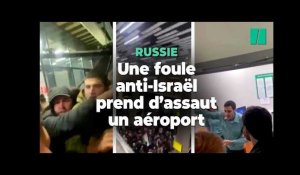 En Russie, cet aéroport a été pris d’assaut par une foule anti-Israël