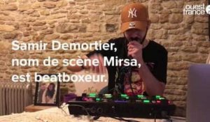 VIDÉO. À Ouistreham, Samir Demortier pratique le beatbox depuis ses 14 ans