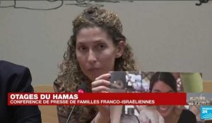 REPLAY - Otages du Hamas : conférence de presse de familles franco-israéliennes à Paris