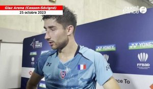 VIDÉO. Badminton : avec le public de la Glaz Arena, Toma Junior Popov s’est « cru à Paris »