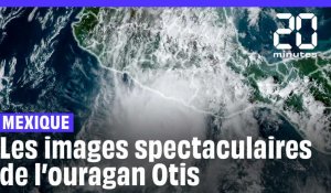 Pluies torrentielles, rafales de vent... Les images de l'ouragan Otis au Mexique #short