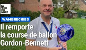 Un Wambrecitain remporte la très prestigieuse course de ballon Gordon-Bennett