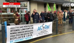 VIDÉO. « Il faut que la population se mobilise » : un rassemblement pour l’hôpital public à Laval 