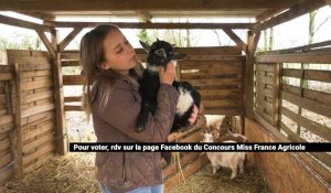 Concours Miss France Agricole : Amandine et son Arche de Noé...