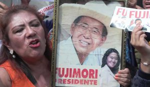 Pérou: des partisans de l'ex-président Alberto Fujimori demande sa libération