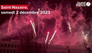 VIDÉO. Patinoire, feu d'artifice… Saint-Nazaire a donné le coup d'envoi des Fééries de Noël 2023