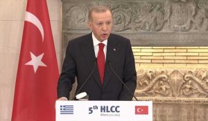Erdogan: "Il n'y a aucun problème qui ne puisse être réglé" entre la Turquie et la Grèce