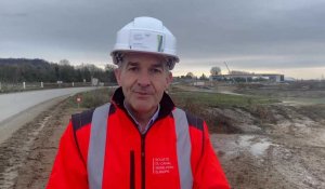 Jérôme Dezobry, directeur de la société du canal Seine Nord Europe explique les prochaines étapes du chantier