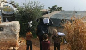 "On va mourir de faim": des déplacés inquiets face à l'arrêt des aides onusiennes en Syrie