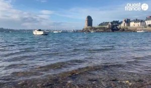 VIDÉO. Trente secondes au bord de la mer à Saint-Malo