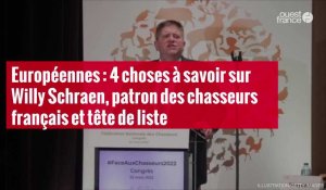 VIDÉO. Européennes : 4 choses à savoir sur Willy Schraen, patron des chasseurs français 