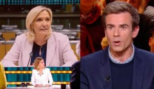 ”Elle est en train d’hurler sur tout le monde…” : Marine Le Pen furieuse avant son débat...