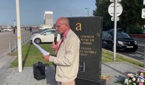 Dunkerque : 17e anniversaire de la stèle dédiée aux victimes de l'amiante