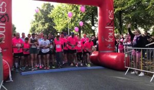 Octobre rose réuni plus de 2000 marcheurs et coureurs à Compiègne