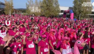 VIDÉO. À Alençon, une mobilisation record contre le cancer du sein aux Elles de l’Orne