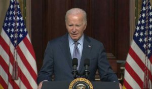 Biden demande à Israël de respecter "le droit de la guerre"