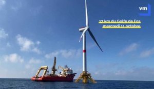 "Une exclusivité mondiale": les premières éoliennes flottantes prêtes à tourner à Fos-sur-Mer