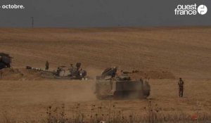 VIDEO. Guerre Israël-Hamas  : L'armée israélienne se prépare à franchir la frontière de la Bande de Gaza