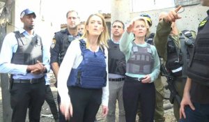 Israël : des dirigeants de l'UE visitent une ville attaquée par le Hamas