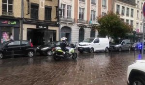 Pouvoir d’achat: près de 400 personnes malgré une manifestation raccourcie après l’attaque au couteau à Arras