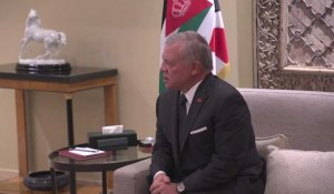 Le roi de Jordanie rencontre le secrétaire d'État américain à Amman