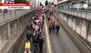 VIDÉO. Contre l’austérité, 200 personnes manifestent à Ancenis