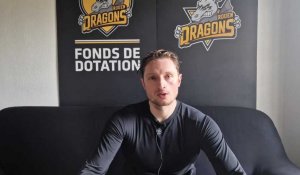 Hockey sur glace - CHL : Interview Anthony Rech, attaquant des Dragons de Rouen
