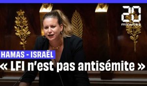 « Personne n'est antisémite à la France insoumise » affirme Mathilde Panot  #shorts 