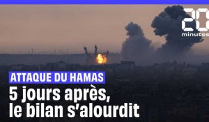 Attaque du Hamas sur Israël : 5 jours après le bilan s'alourdit