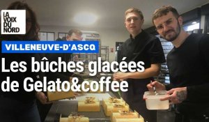 Villeneuve-d'Ascq : la fabrique des bûches glacées chez Gelato&coffee