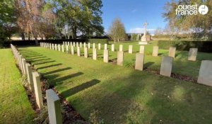 VIDÉO. Le cimetière Militaire britannique de Cambes-en-Plaine abrite 224 sépultures irlandaises
