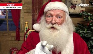 VIDÉO. Le Père Noël souhaite un joyeux Noël à tous les lecteurs du Courrier de l’Ouest