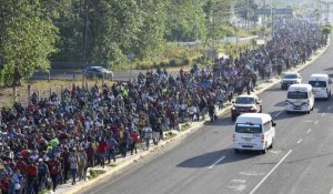 Mexique : la plus grande caravane de migrants depuis plus d'un an